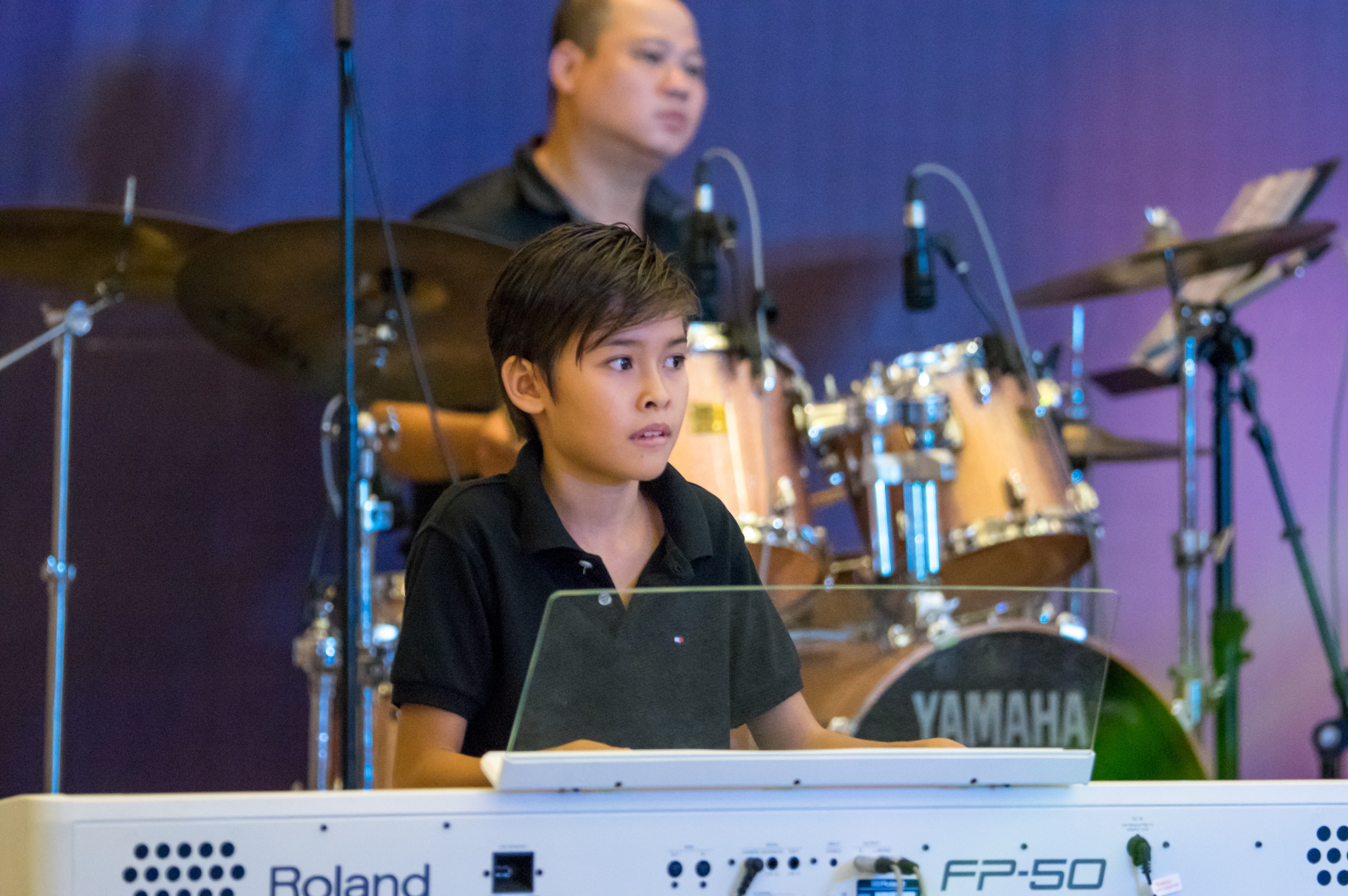 Marvin trong đêm diễn.