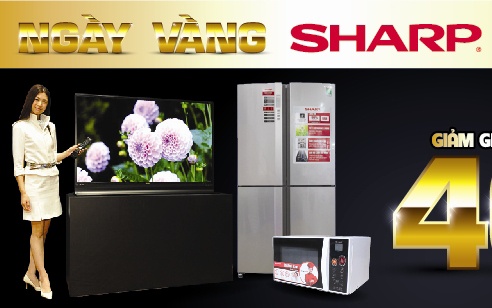 DigiCity cung SHARP giam gia toi 40% ngay vang hinh anh