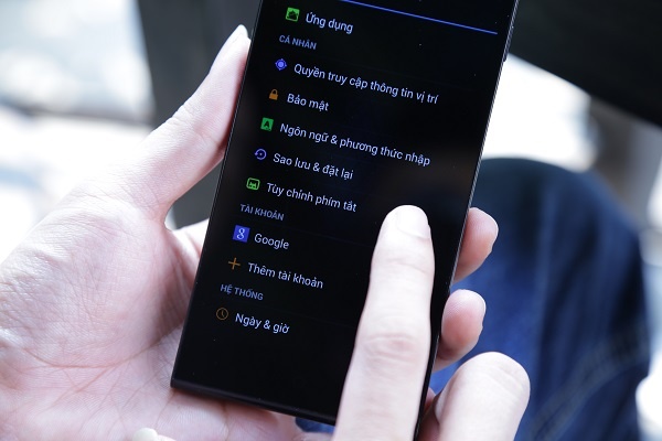 Cài đặt phím tắt thuật tiện trên Racer INNO.