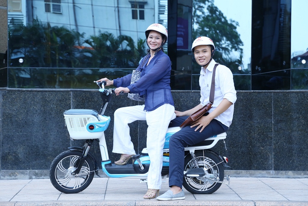 Xe đạp điện lắp ráp trong nước được điều chỉnh để phù hợp với điều kiện sử dụng của người Việt.