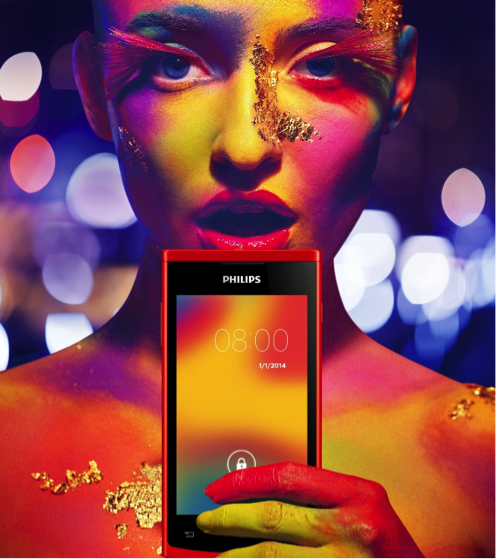 Philips S308 đỏ tươi cá tính và phong cách.