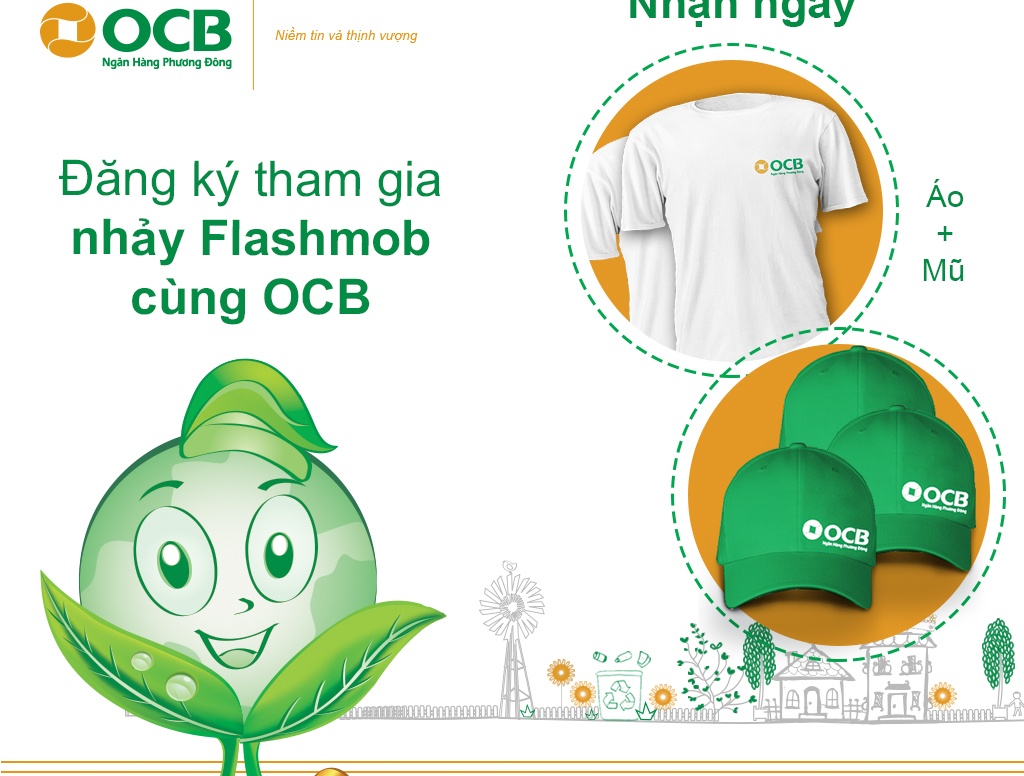 Hoa minh voi vu dieu soi dong flashmob cung OCB hinh anh