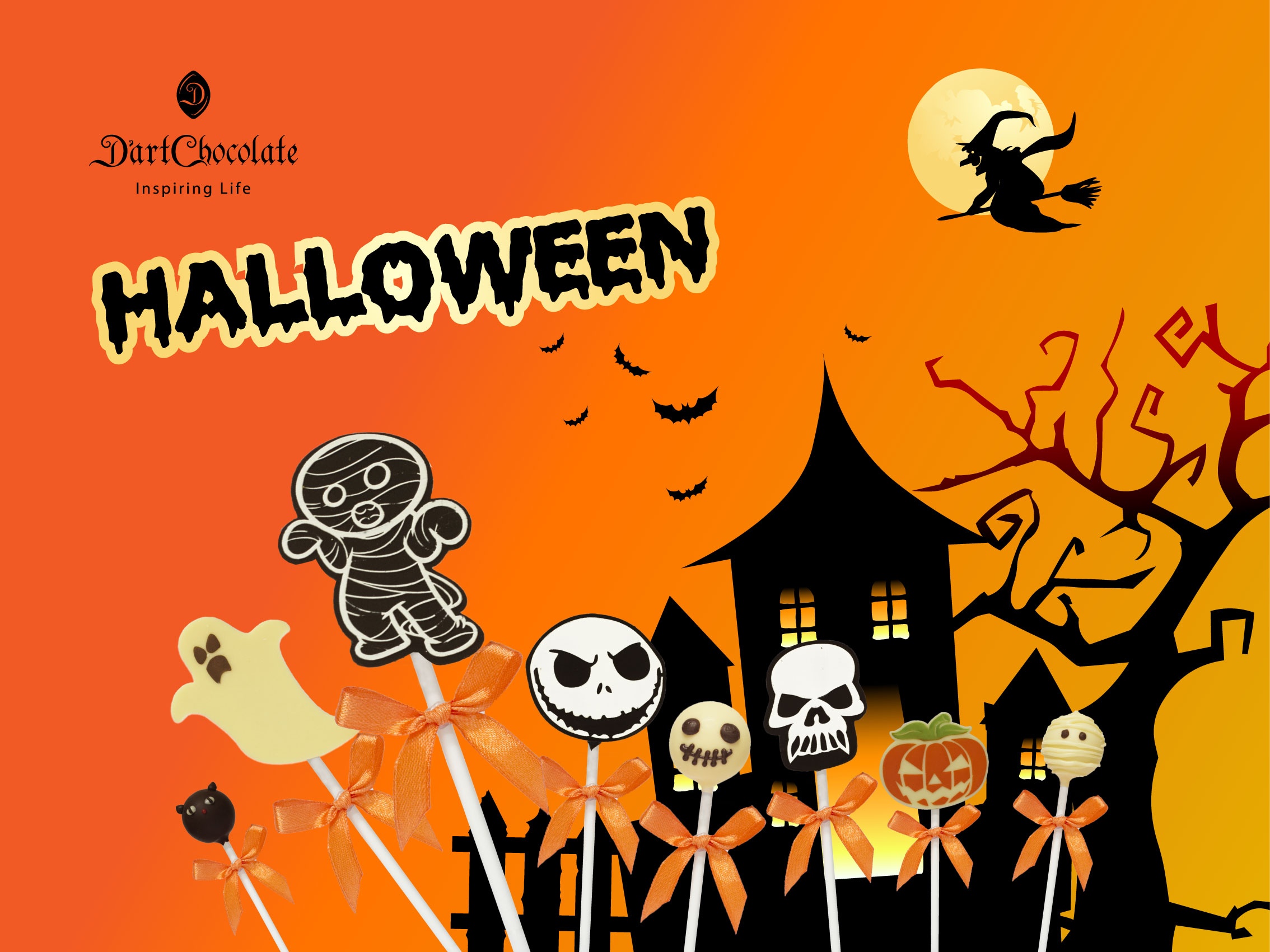 Halloween rung ron voi D’art Chocolate hinh anh