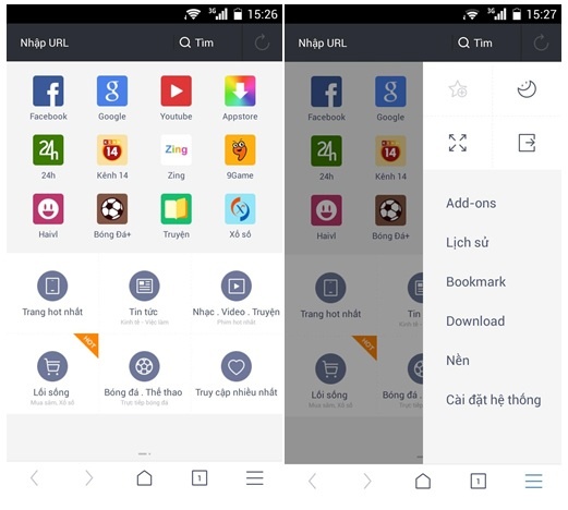UC Browser 10.0 - trai nghiem duyet web moi tren Android hinh anh