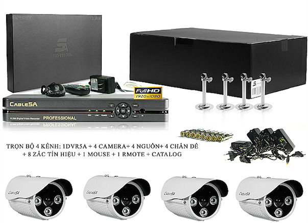 He thong camera tu lap dat de dang Smart DVR5A Cloud hinh anh