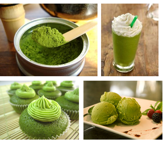 Matcha được ứng dụng rộng rãi trong cuộc sống hàng ngày.