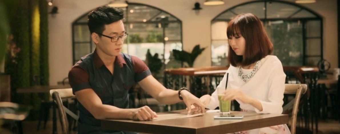 Cô hẹn riêng với Tường Huy.