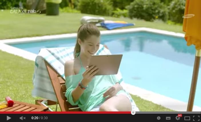 Galaxy Tab S - Ruc ro duoi anh nang mat troi hinh anh