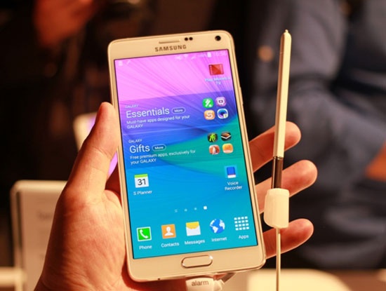 Nhung diem nhan trong thiet ke cua Samsung Galaxy Note 4 hinh anh