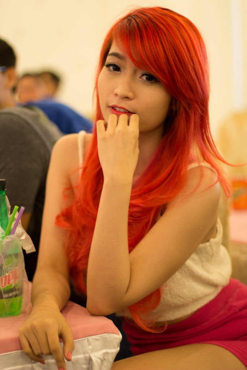 Miu Nữ nổi bật tại buổi họp mặt game thủ của Túy Tiêu Dao.