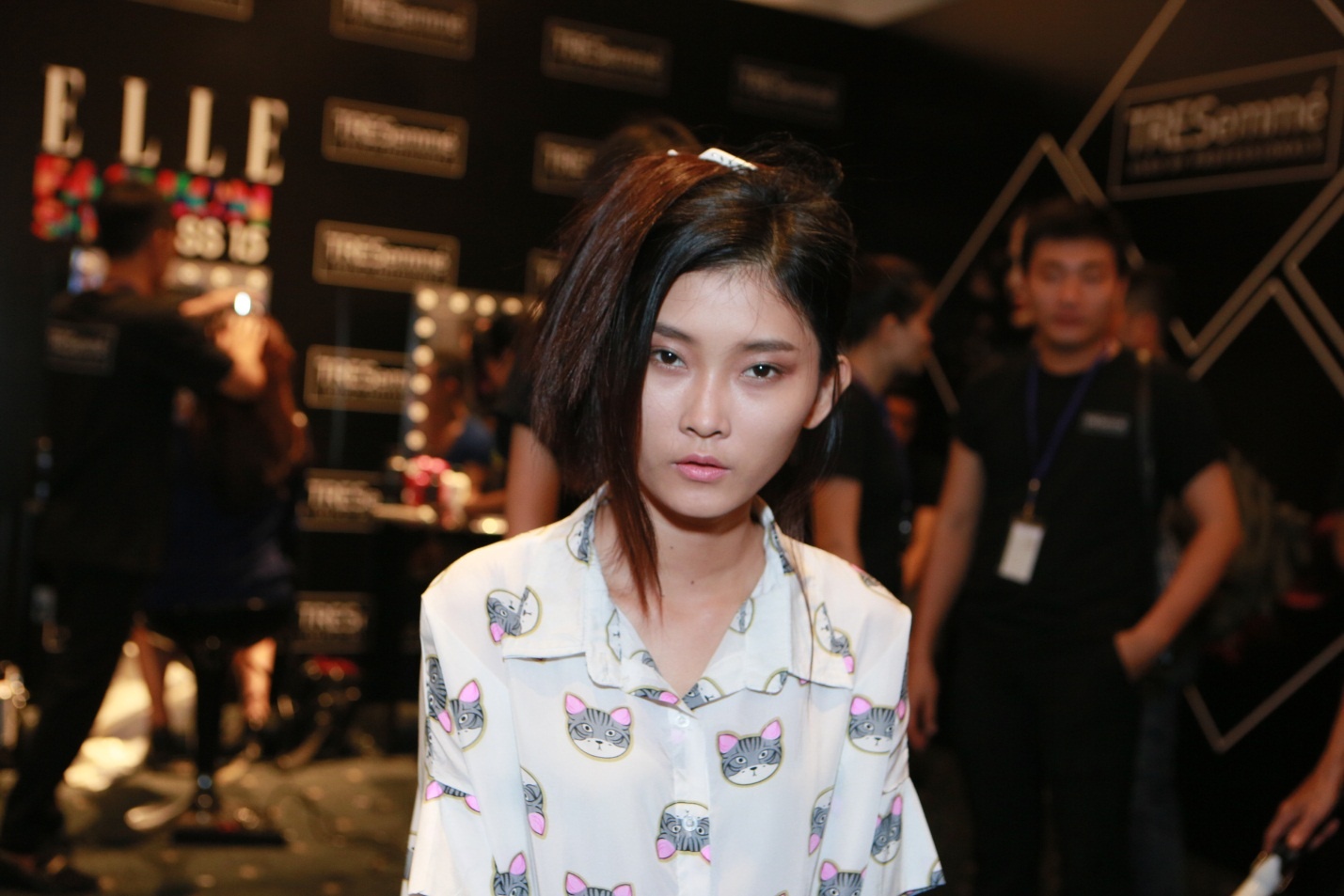   Những xu hướng tóc được yêu thích nhất trên các sàn diễn quốc tế đều được cập nhật trong chương trình tối qua như tóc đuôi ngựa, tóc búi, tóc gợn sóng và tóc tết.