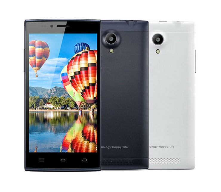 Máy trang bị phần cứng chip 8 nhân MT6592M Octa Core 1.4GHz, màn hình 5 inch HD công nghệ JDI, bộ nhớ máy 8GB và bộ nhớ RAM 1GB.