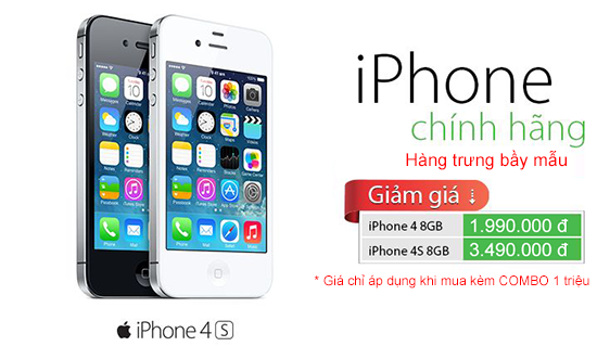 iPhone 4 8GB chi voi 1.990.000 dong hinh anh