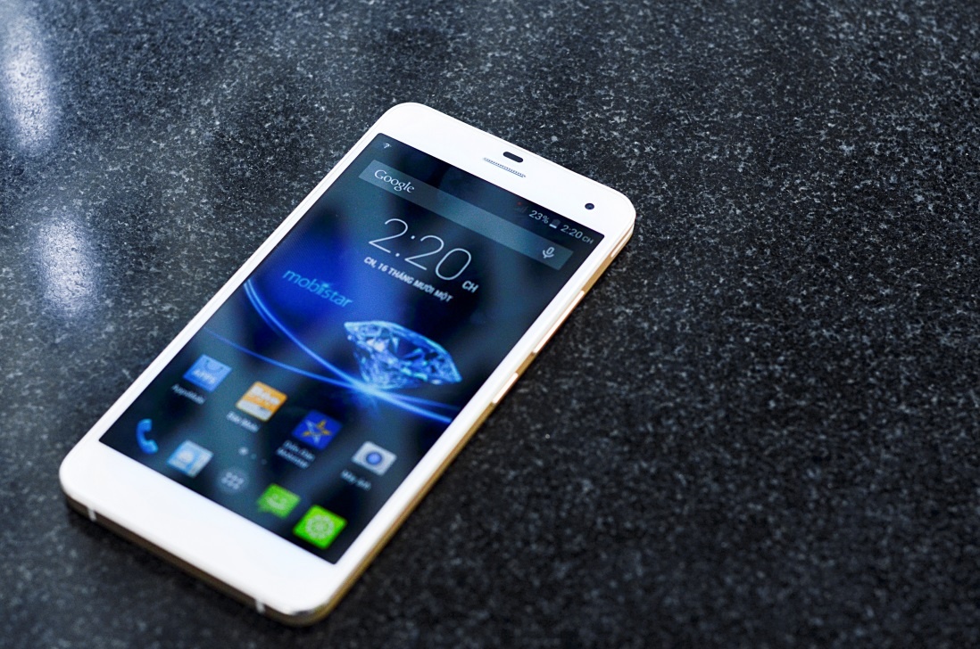 PRIME 558 - phablet thiet ke nhom sang trong, cau hinh manh hinh anh