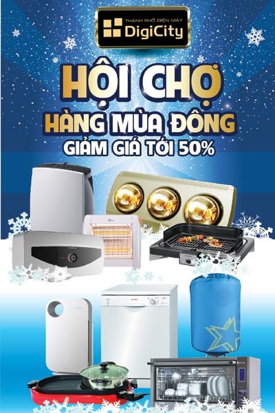 Chi tiết chương trình xem tại đây: http://digicity.vn/khuyenmai/hoichohangmuadong.html.