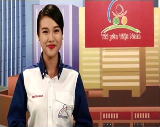 Gương mặt MC mới xinh đẹp và duyên dáng - MC, diễn viên Hoàng Oanh.