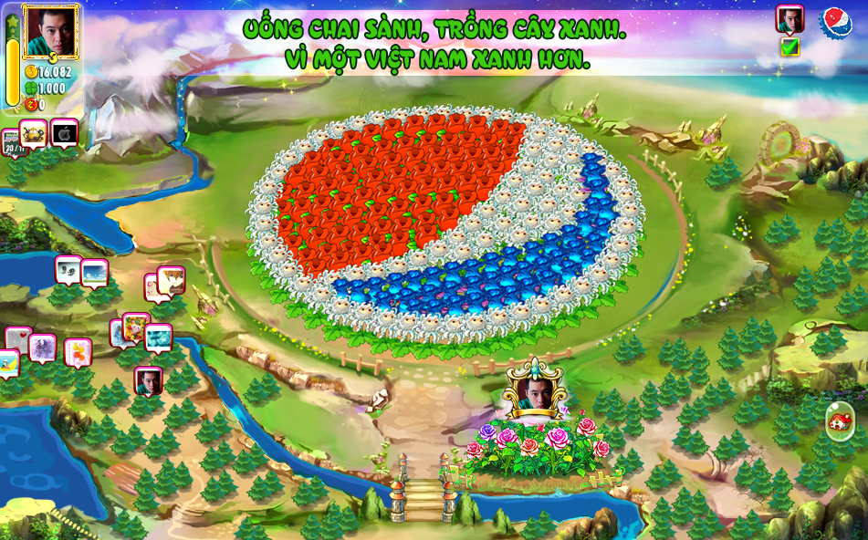  Tính năng mới của Khu vườn trên mây hứa hẹn đem tới nhiều thử thách hấp dẫn cho các game thủ.