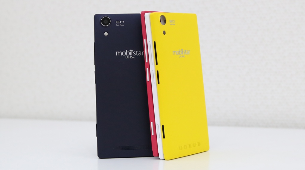 Mobiistar LAI 504C được trang bị camera trước 5MP.