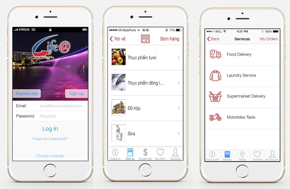 Ung dung di dong da chuc nang Life@ trinh lang hinh anh