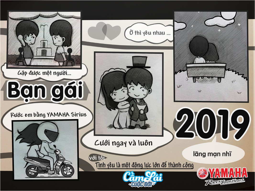 Bạn Lại Duy Đại (sinh viên Đại học Cần Thơ) đã làm hẳn một tập truyện tranh về kế hoạch Yêu là cưới của mình.