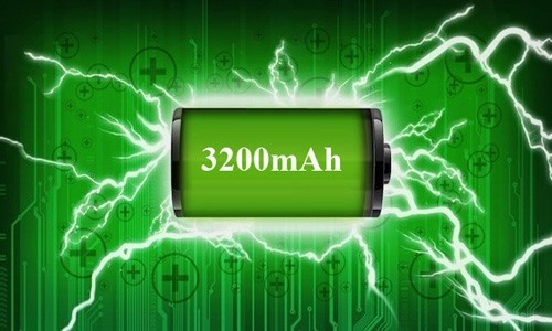 Bộ pin 3200mAh bền cho khả năng nghe gọi lên tới 3,4 ngày.