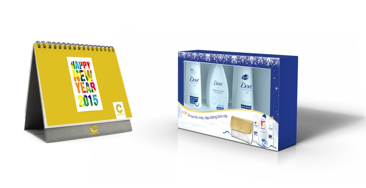 Phần quà Giáng sinh ý nghĩa từ Crescent Mall 2015 và Dove.