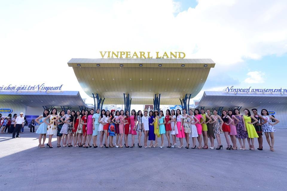 38 bông hoa đẹp đến từ mọi miền Tổ quốc bắt đầu hành trình khám phá Vinpearl Land Phú Quốc