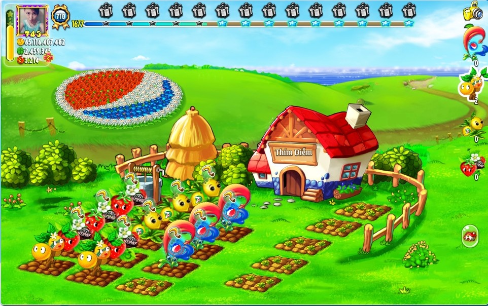 Bằng cách quét chai thủy tinh thu thập được qua webcam, người chơi đã tạo nên những khu vườn xanh tươi trên game, qua đó gián tiếp đóng góp vào khu rừng Pepsi.