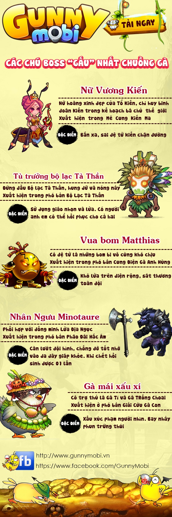 Những chú boss “gấu” nhất chuồng gà.