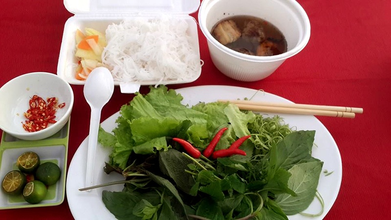 Bun cha Ha Noi ngon, giao hang tan noi tai TP.HCM hinh anh