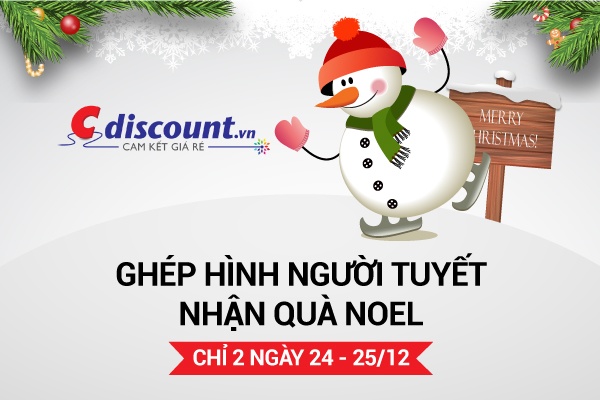 Cdiscount.vn: Rinh qua khung - Vui don Giang sinh hinh anh