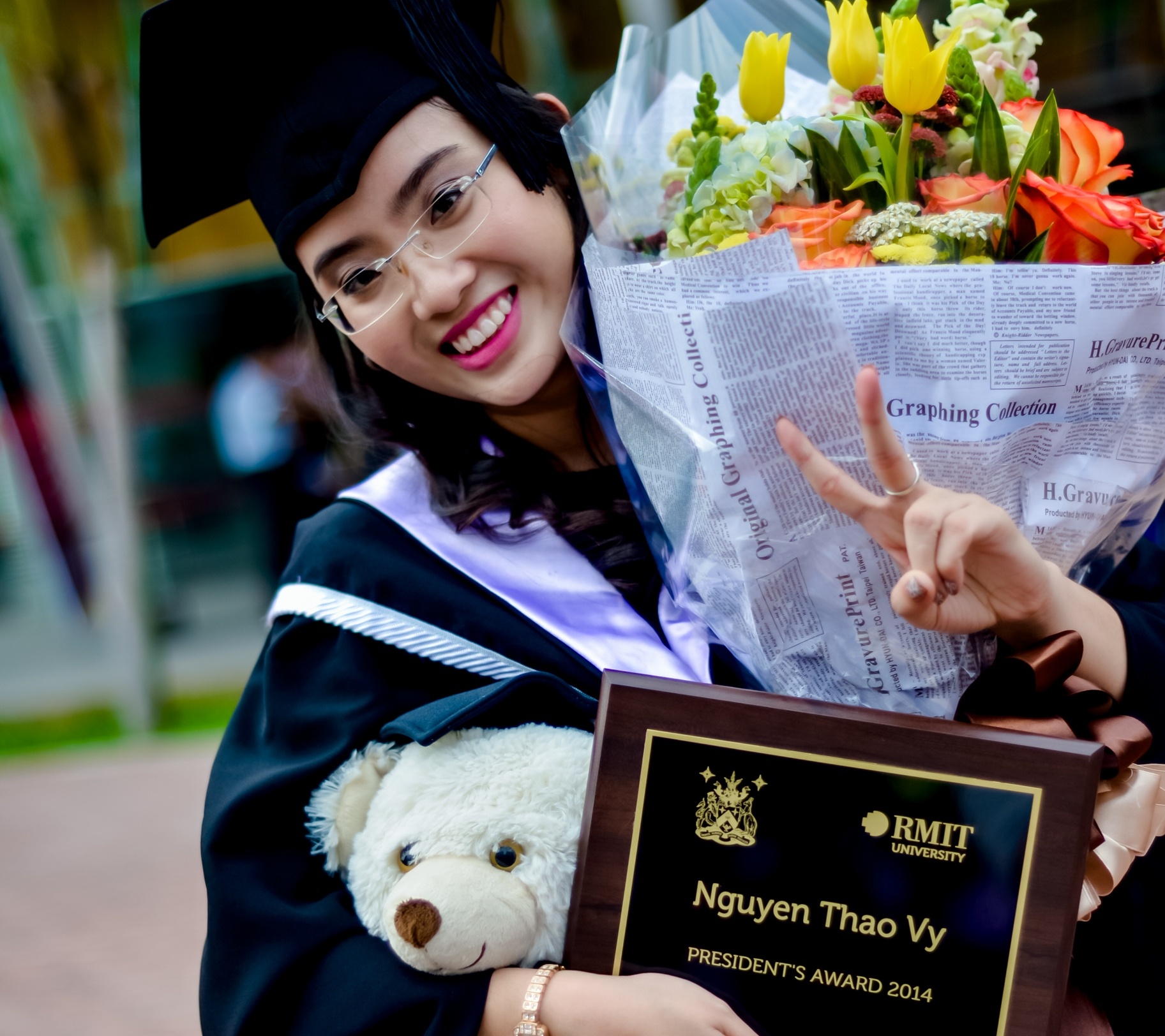1001 ngay no luc cua sinh vien xuat sac DH RMIT 2014 hinh anh
