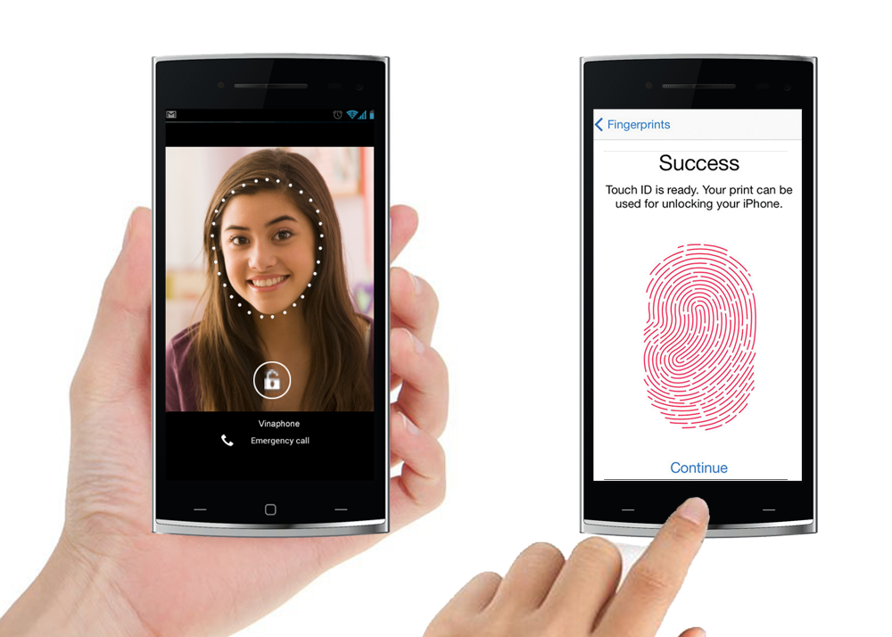 Hai mau smartphone gia hoi hinh anh
