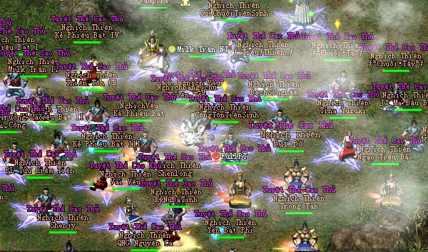 Nghịch – bang hội quy tụ đông đảo các tay PK đỉnh.