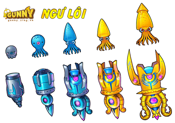 Ngư Lôi - siêu vũ khí cực mạnh lấy cảm hứng từ chú bạch tuộc.