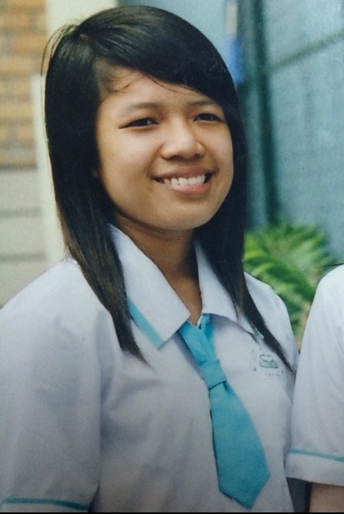 Hình ảnh Minh Yến trước phẫu thuật.