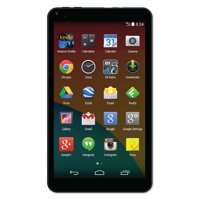 Màn hình 7 inch được nhiều người ưa chuộng nhờ tính cơ động và gọn nhẹ.