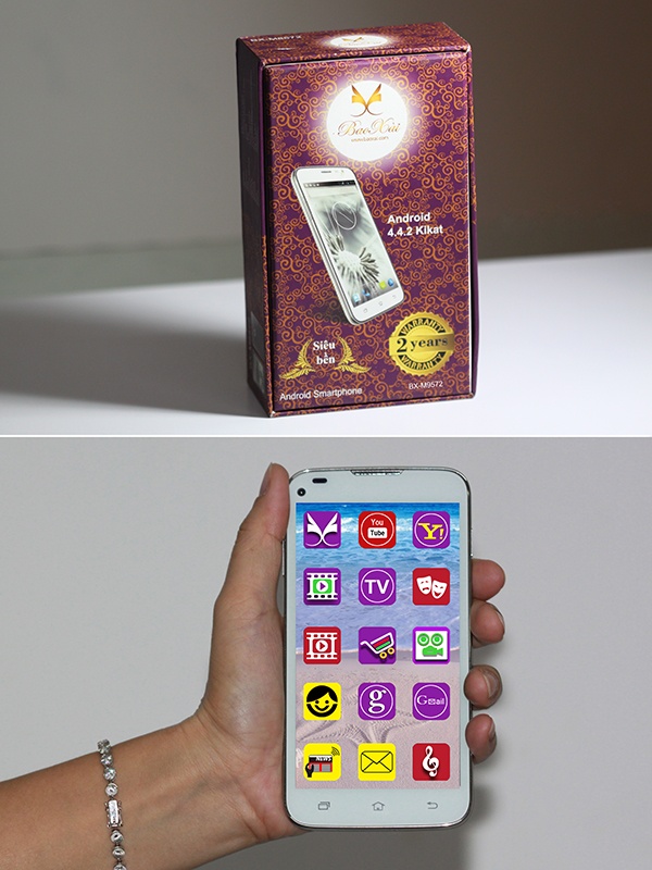 Mẫu điện thoại BX-M9572 của năm 2015, một sự lựa chọn mới để chứng tỏ: 