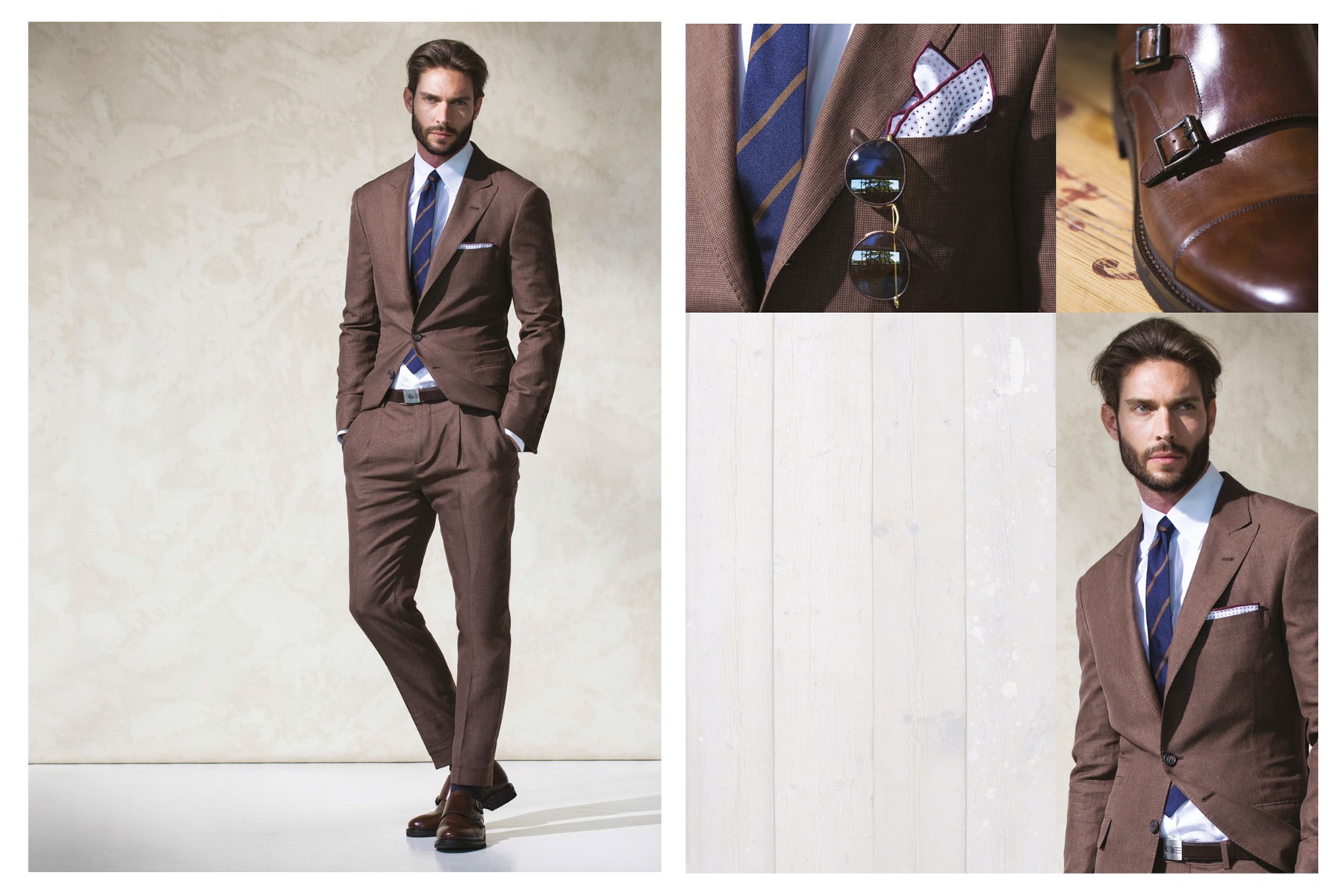   Trang phục suit lịch lãm nhưng phóng khoáng