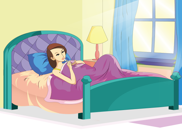 Đo nhiệt độ mỗi sáng ngay khi thức dậy.