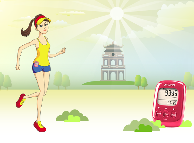 Máy massage HJ-325 với thiết kế nhỏ gọn, thời trang, tiện ích.