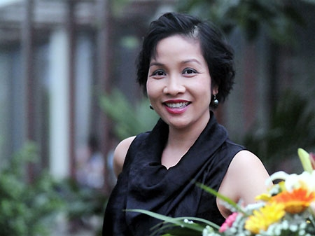 Toc ngan - My Linh hinh anh