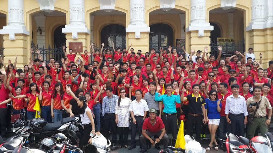 Một buổi thi bằng A2 của Thưởng Motor.