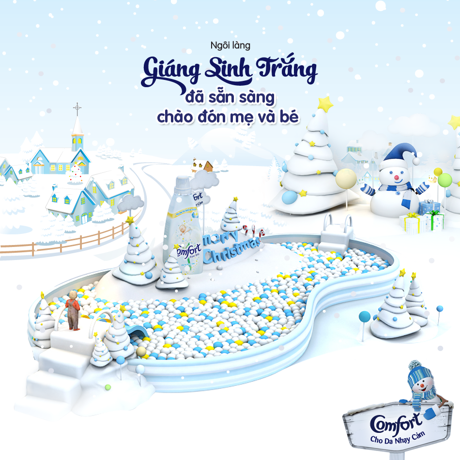   Tại sự kiện đặc biệt này, một bể bóng khổng lồ gồm 7000 trái bóng bằng vải mềm mại và thơm mát sẽ được thiết kế để trẻ em vui chơi thỏa thích.