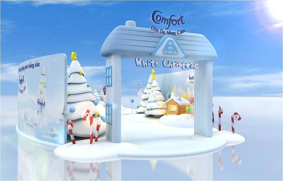  Ngôi làng Giáng sinh trắng sẽ là nơi ghi dấu những khoảnh khắc đáng nhớ nhất của các gia đình.