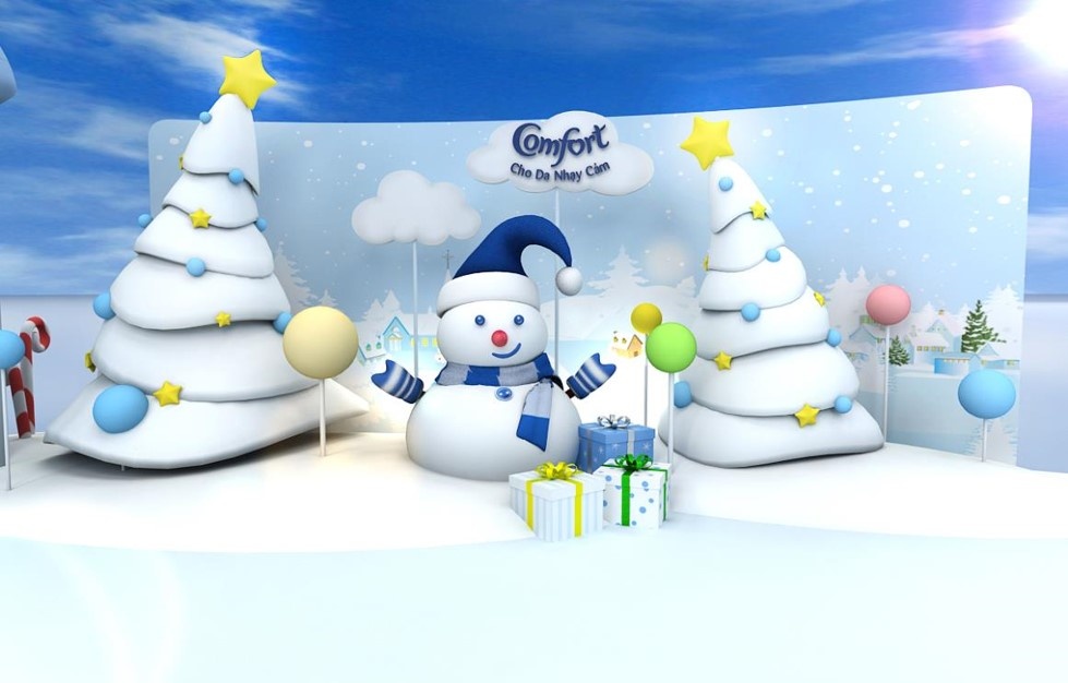 Người tuyết đáng yêu, cây thông khổng lồ cùng những phần quà hấp dẫn đang chờ đón mọi gia đình. Sự kiện diễn ra từ 10h - 21h trong 5 ngày 24/12 - 28/12 tại Trung tâm thương mại Crescent Mall, Quận 7, TP. Hồ Chí Minh.  