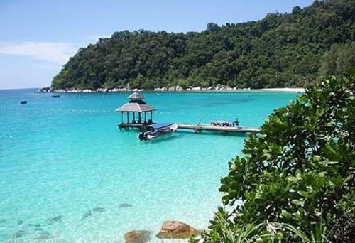 Đảo thiên đường ở Kota Kinabalu.