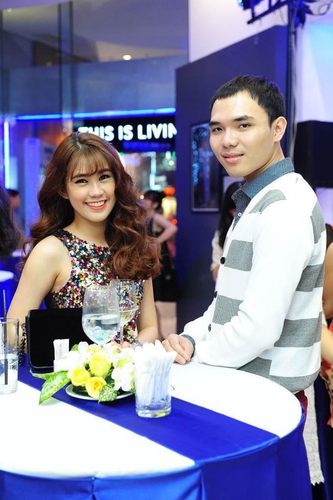 Cô vô cùng hào hứng khi hội ngộ”bạn diễn Phạm Bảo Sơn trong bộ phim ngắn trực tuyến được thực hiện hồi trung tuần tháng 9.