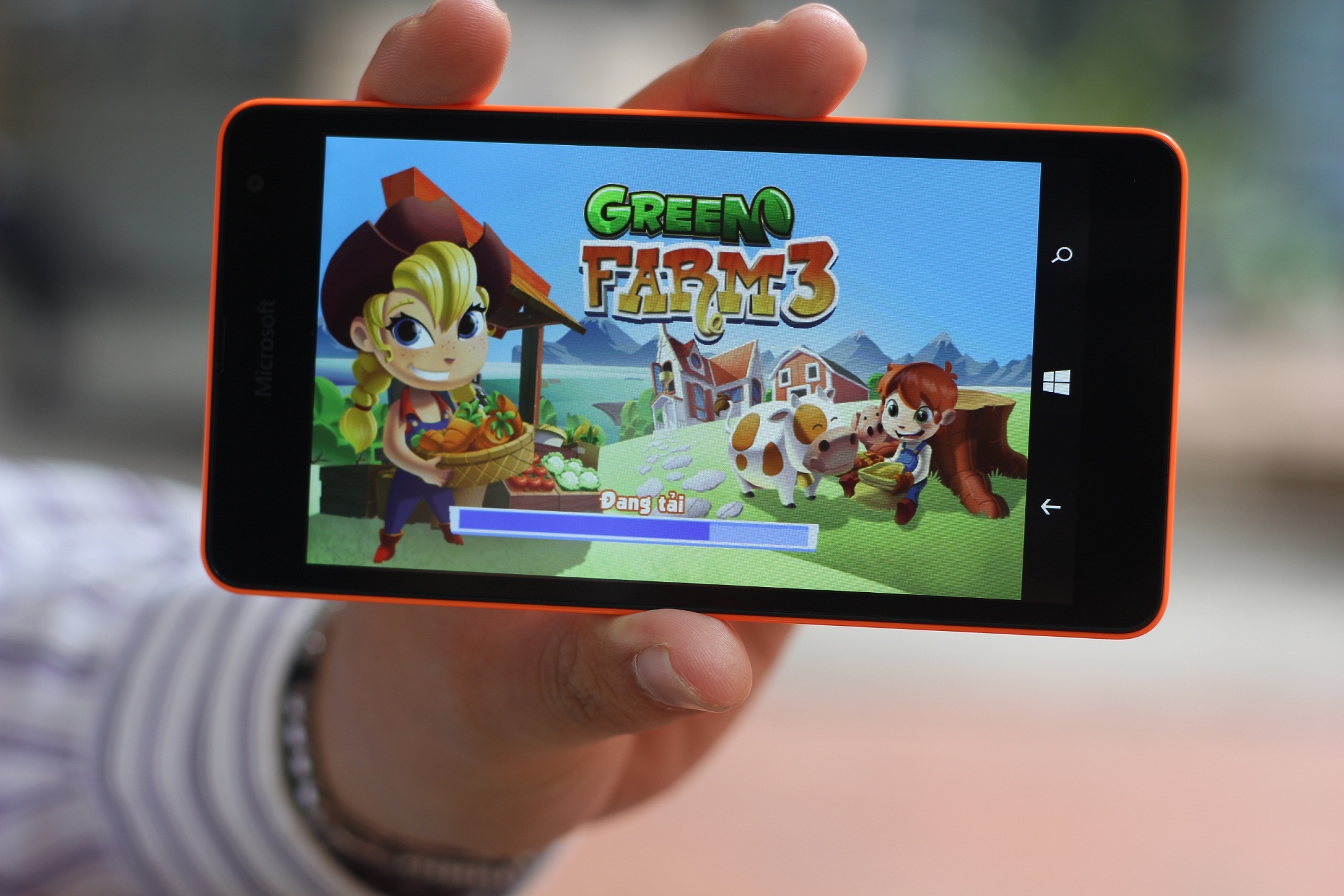 Cấu hình của Lumia 535 cho phép người dùng trải nghiệm các ứng dụng và game mượt mà.