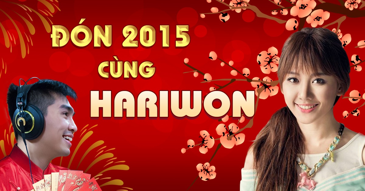 Chương trình đón xuân đặc biệt cùng Hari Won.